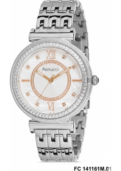 Kadın Kol Saati Gümüş Renk, Gümüş Kadran - Şık Metal Kordon, 2 Yıl Garantili