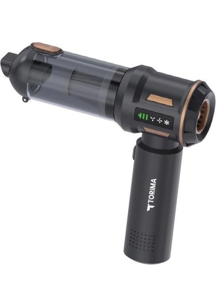 LT-100 Siyah 4in1 Mini Çok Fonksiyonlu Şarjlı Araç ve Ev Kullanımı Için El Süpürgesi fırsatları