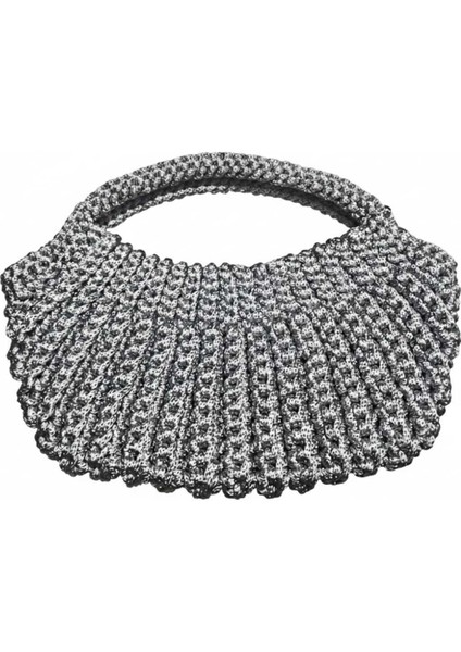 Midye Makrome Tığ Işi El Örgüsü Çanta