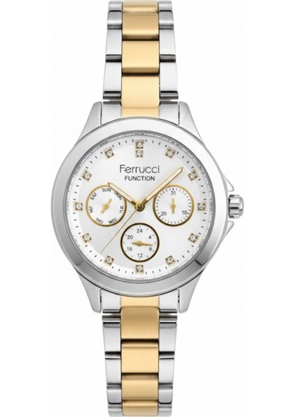 Kadın Kol Saati Gümüş Renk, Gümüş Kadran - Şık Metal Kordon, 2 Yıl Garantili