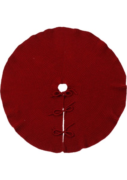 Örgü Ğı Eteğ Ağı Süsü 36 Inç/92 cm Yuvarlak Morumsu Kırmızı (Yurt Dışından) fiyatları