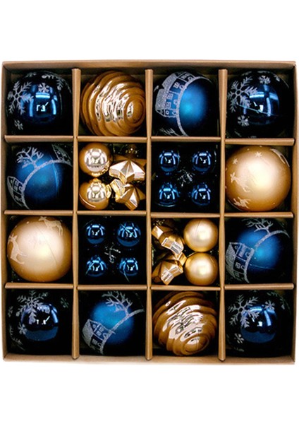 44 Noel Süslemeleri Düğünü Için Kullanılabilir Mavi (Yurt Dışından)