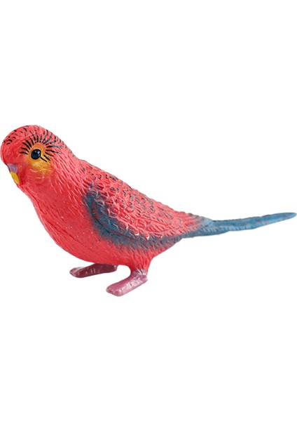 Kuş Heykeli Süsleme Parti Hediyeleri Balkon Dolap Kırmızı Için Dekorasyonu (Yurt Dışından)