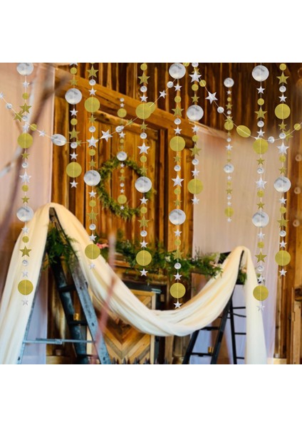 Duş Ramazan Süslemeleri Parti Malzemeleri Için 4 Ayaklı Glitter Çelenk - (Yurt Dışından) indirimleri