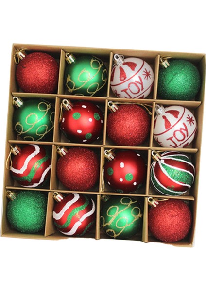 16 Noel Topları Süslemeleri Yıl Çelengi Yeşil Için Ğı Dekoru (Yurt Dışından) modelleri