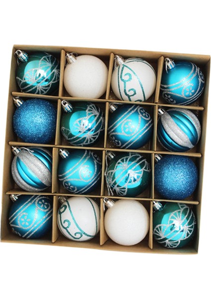 16 Noel Topları Süslemeleri Yıl Çelengi Mavisi Için Ğı Dekoru (Yurt Dışından) modelleri