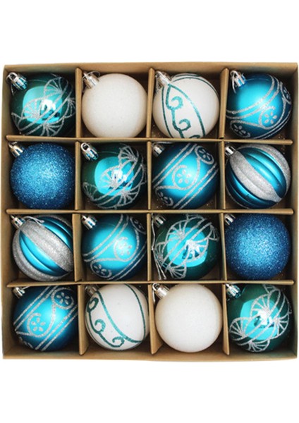 16 Noel Topları Süslemeleri Yıl Çelengi Mavisi Için Ğı Dekoru (Yurt Dışından) indirimleri