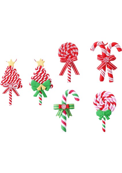 6 Süsleme Pvc Parti Hediyesi Kış Noel Hediyeleri Için (Yurt Dışından) fırsatları