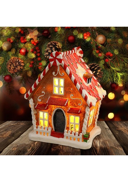 Işıklı Noel Ü Ev Dekorasyonu Süsleri 2023 Öy Evleri (Yurt Dışından) fırsatları