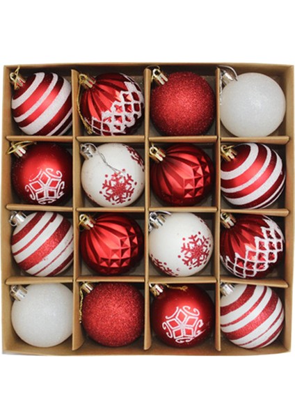 16 Noel Topları Süslemeleri Yıl Çelengi Için Ğı Dekoru (Yurt Dışından) fırsatları