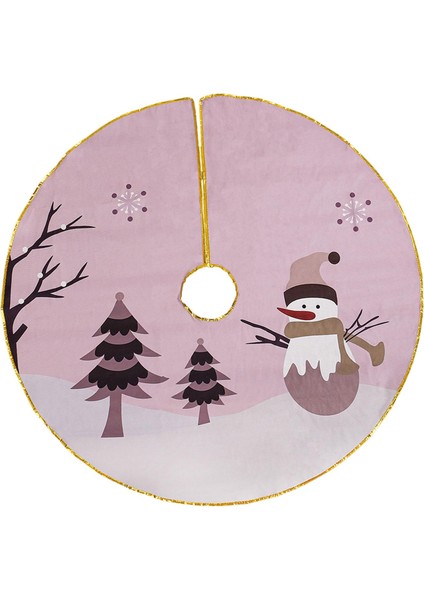 Noel Ağacı Eteği, Noel Ağacı Tabanı, Dekoratif Noel Ağacı Eteği, Açık Menekşe (Yurt Dışından) fırsatları