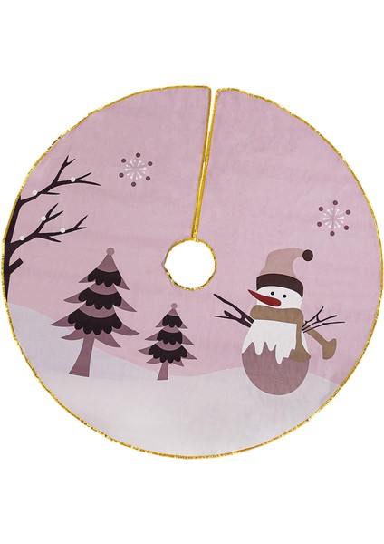 Noel Ağacı Eteği, Noel Ağacı Tabanı, Dekoratif Noel Ağacı Eteği, Açık Menekşe (Yurt Dışından) indirimleri