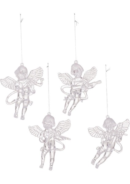 Festivaller Partiler Için 4 Ğı Asılı Süslemeler Şeffaf Akrilik (Yurt Dışından)