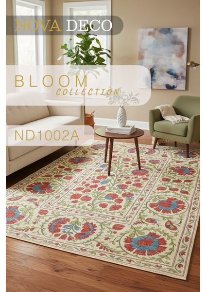 Suzanı Desenli Halı Bloom