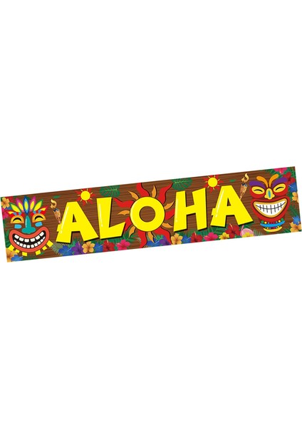 Parti Süslemeleri Aloha Kapı Verandası Işaretleri Parti Afişi Için (Yurt Dışından) modelleri