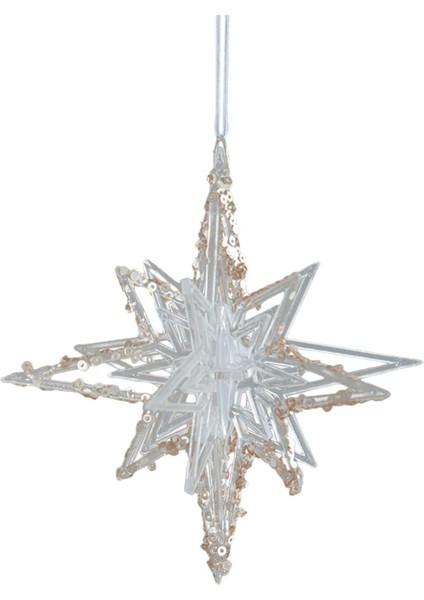 Ğı Kolye Dıy Yıldönümü Fidanlık Çiftlik Evi Sekiz Açı Yıldızı Için Sanatları (Yurt Dışından)