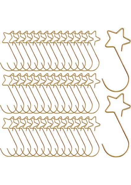 100 Ğı Kancaları Ğı Süslemeleri Için Yıldız Şekli Altın (Yurt Dışından) indirimleri