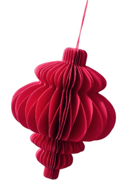 Duş Kutlaması Için Noel Kağıt Süs Dekor Kırmızı (Yurt Dışından) fiyatları