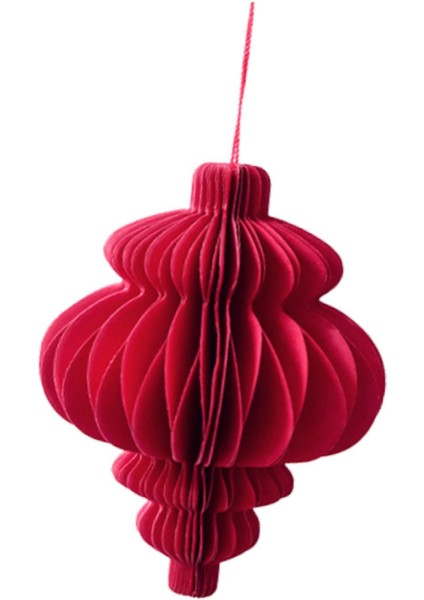 Duş Kutlaması Için Noel Kağıt Süs Dekor Kırmızı (Yurt Dışından) fırsatları