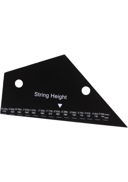 Gitar Cetveli Gitar Fret Rocker Kullanımı Kolay Gitarist Hediye Dizesi Yükseklik Ölçüm Ölçüm Aracı Akustik Gitar Aksesuarları (Yurt Dışından) modelleri