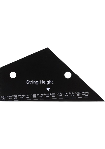 Gitar Cetveli Gitar Fret Rocker Kullanımı Kolay Gitarist Hediye Dizesi Yükseklik Ölçüm Ölçüm Aracı Akustik Gitar Aksesuarları (Yurt Dışından) fırsatları