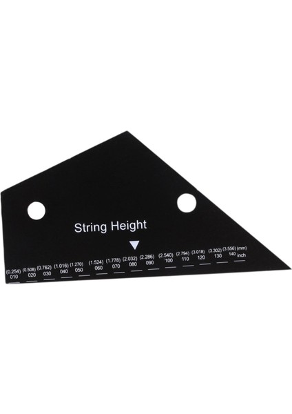 Gitar Cetveli Gitar Fret Rocker Kullanımı Kolay Gitarist Hediye Dizesi Yükseklik Ölçüm Ölçüm Aracı Akustik Gitar Aksesuarları (Yurt Dışından) indirimleri