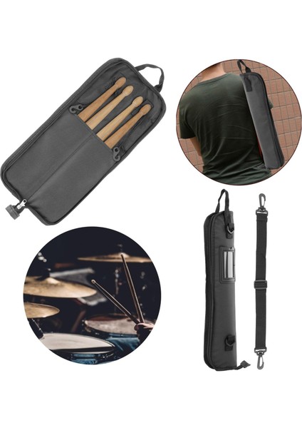 600D Oxford Bez Davul Kılıfı Omuz Kayışı 8 Çubuk Koy (Yurt Dışından) modelleri