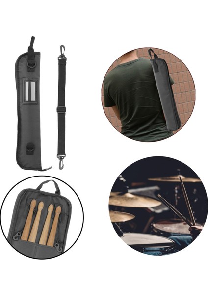 600D Oxford Bez Davul Kılıfı Omuz Kayışı 8 Çubuk Koy (Yurt Dışından) fırsatları