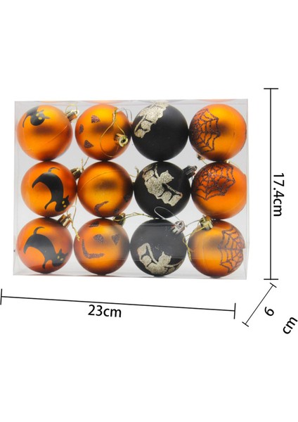 12X Asılı Süslemeler Asılı Ağaç Kolyeleri, Ağaç Için Cadılar I Top Süsleri (Yurt Dışından) modelleri