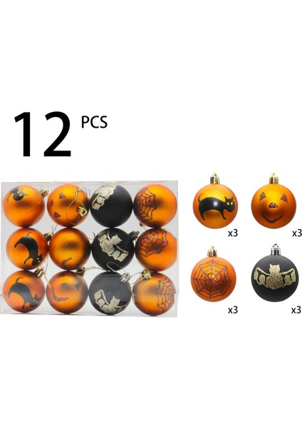 12X Asılı Süslemeler Asılı Ağaç Kolyeleri, Ağaç Için Cadılar I Top Süsleri (Yurt Dışından) indirimleri