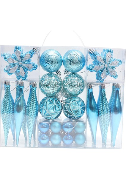 40 Noel Süslemeleri Charm Kolye Yıl Ev Iç Mavi (Yurt Dışından) fiyatları