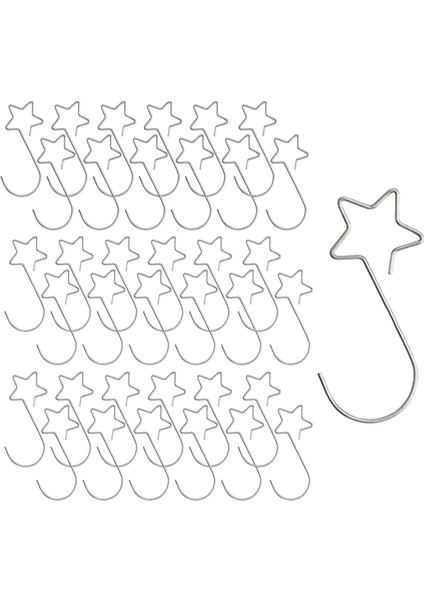 100 Ğı Kancaları Ğı Süslemeleri Için Yıldız Şekli (Yurt Dışından) indirimleri