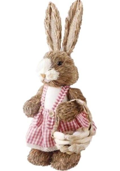 Paskalya I Rticicial Straw Bunny Partisi Süsleme A (Yurt Dışından)