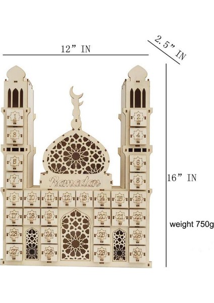 Dıy Ahşap Eid Işığı 02 (Yurt Dışından) fırsatları