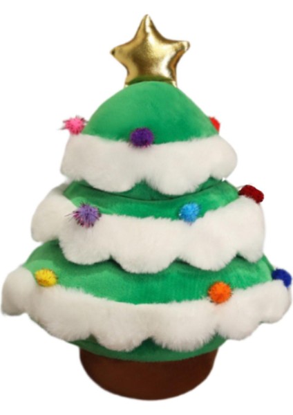 Ğı Doldurulmuş Oyuncak Noel Dekorasyonu Iş Şları Yurt Için 25 cm (Yurt Dışından)