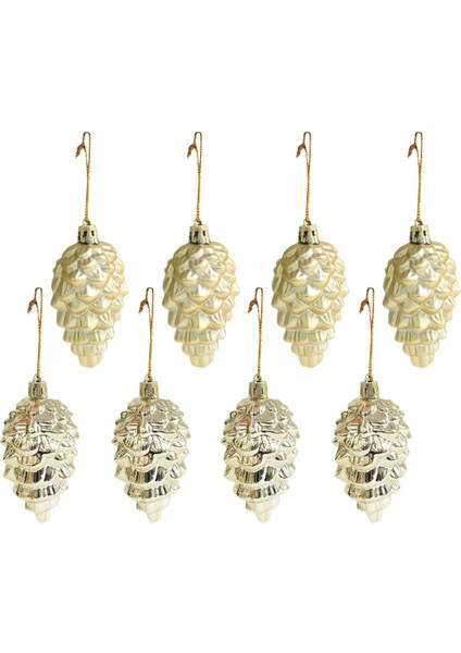 Düğün Kutlamaları Için 8 Kozalak Ğı Asılı Süslemeleri Altın (Yurt Dışından) fiyatları