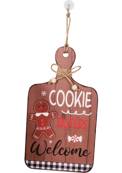 Noel Zencefilli Kurabiye Asılı Dekorasyon Asılı Kolye Parti Malzemeleri Duvar Kahve (Yurt Dışından) fiyatları