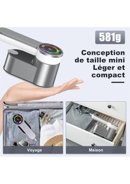 Dikey Giysi Buhar Makinesi: 120 ml Su Tankı ile 1200 W Seyahat Buhar Makinesi - 2'si 1 Arada Giysi Buhar Makinesi Islak ve Kuru Tasarım Abd Fişi (Yurt Dışından) modelleri