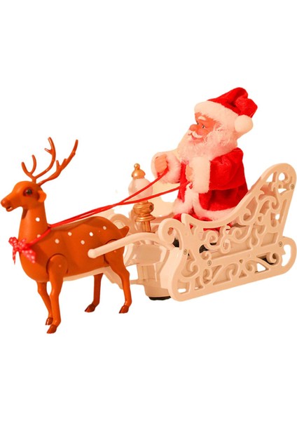 Santa Elk Kı Oyuncak Müzikli Noel Dekoru (Yurt Dışından) fiyatları