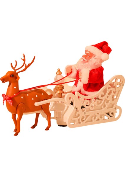 Santa Elk Kı Oyuncak Müzikli Noel Dekoru (Yurt Dışından) modelleri