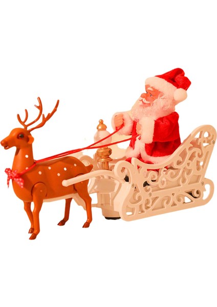 Santa Elk Kı Oyuncak Müzikli Noel Dekoru (Yurt Dışından) indirimleri
