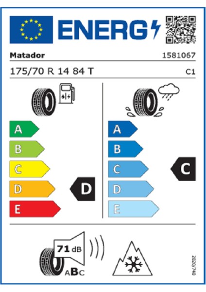 175/70R14 84T MP62 All Weather Evo Oto 4 Mevsim Lastiği (Üretim Yılı : 2024) fiyatları