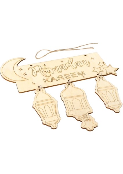 Doğal Ahşap , Eid Mü Eid Partisi Dekoru (Yurt Dışından)