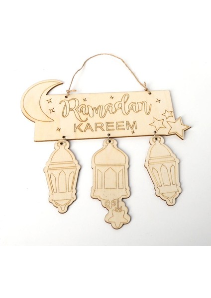 Doğal Ahşap , Eid Mü Eid Partisi Dekoru (Yurt Dışından) fırsatları