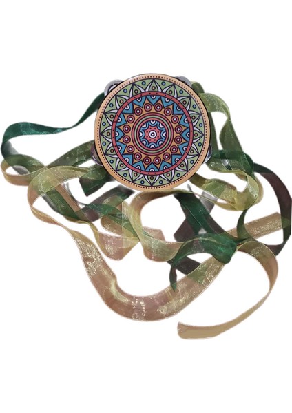 Şkinler Için 6 Inç Metal ve Ipek Kurdeleli Tef Yeşil (Yurt Dışından) modelleri