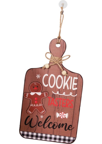 Noel Zencefilli Kurabiye Asılı Dekorasyon Asılı Kolye Parti Malzemeleri Duvar Kahve (Yurt Dışından) fırsatları