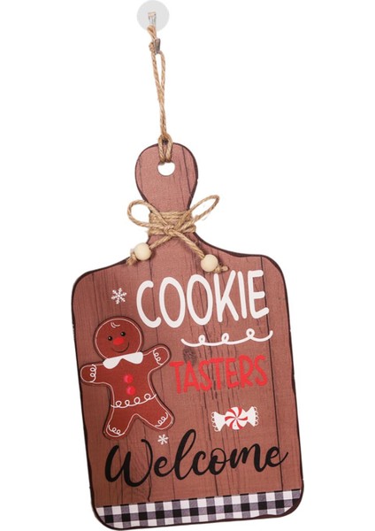 Noel Zencefilli Kurabiye Asılı Dekorasyon Asılı Kolye Parti Malzemeleri Duvar Kahve (Yurt Dışından) indirimleri