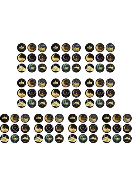 Eid Mubarak Çıkartmalar Davetiye Çıkartmalar Kutular Çıkartmalar Hediyeler Sarma Çıkartmalar B (Yurt Dışından)