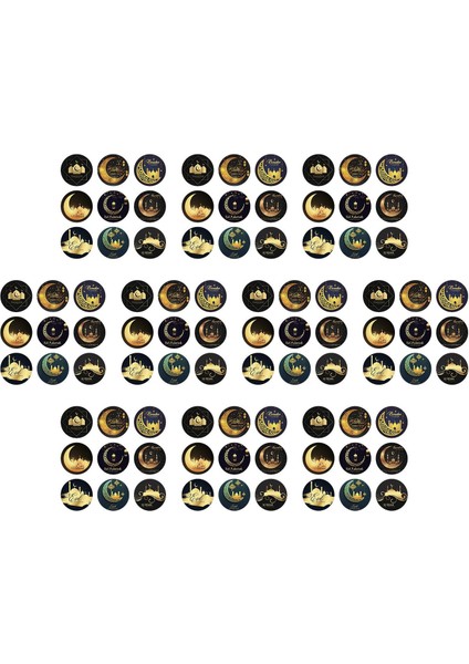 Eid Mubarak Çıkartmalar Davetiye Çıkartmalar Kutular Çıkartmalar Hediyeler Sarma Çıkartmalar B (Yurt Dışından) modelleri