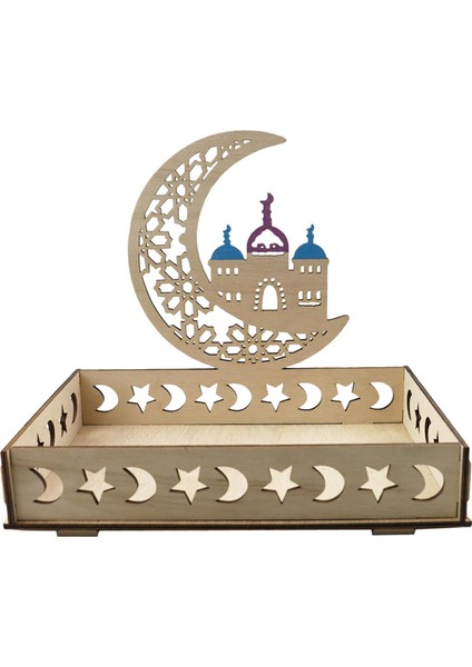 Ramazan Ahşap Tepsi B (Yurt Dışından)